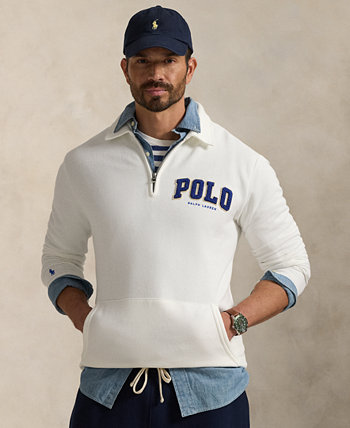 Мужской хлопковый свитшот Polo Ralph Lauren с вышивкой и карманом-кенгуру Polo Ralph Lauren