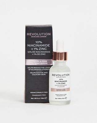 Revolution Skincare Blemish and Pore Refining Serum - 10% Niacinamide + 1% Zinc Revolution Skincare