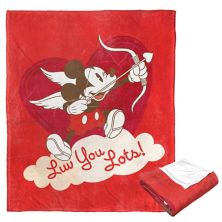 Mickey Mouse Cherub Mickey Silk Touch Throw Blanket Licensed Character