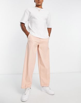 Розовые элегантные брюки свободного кроя New Look New Look