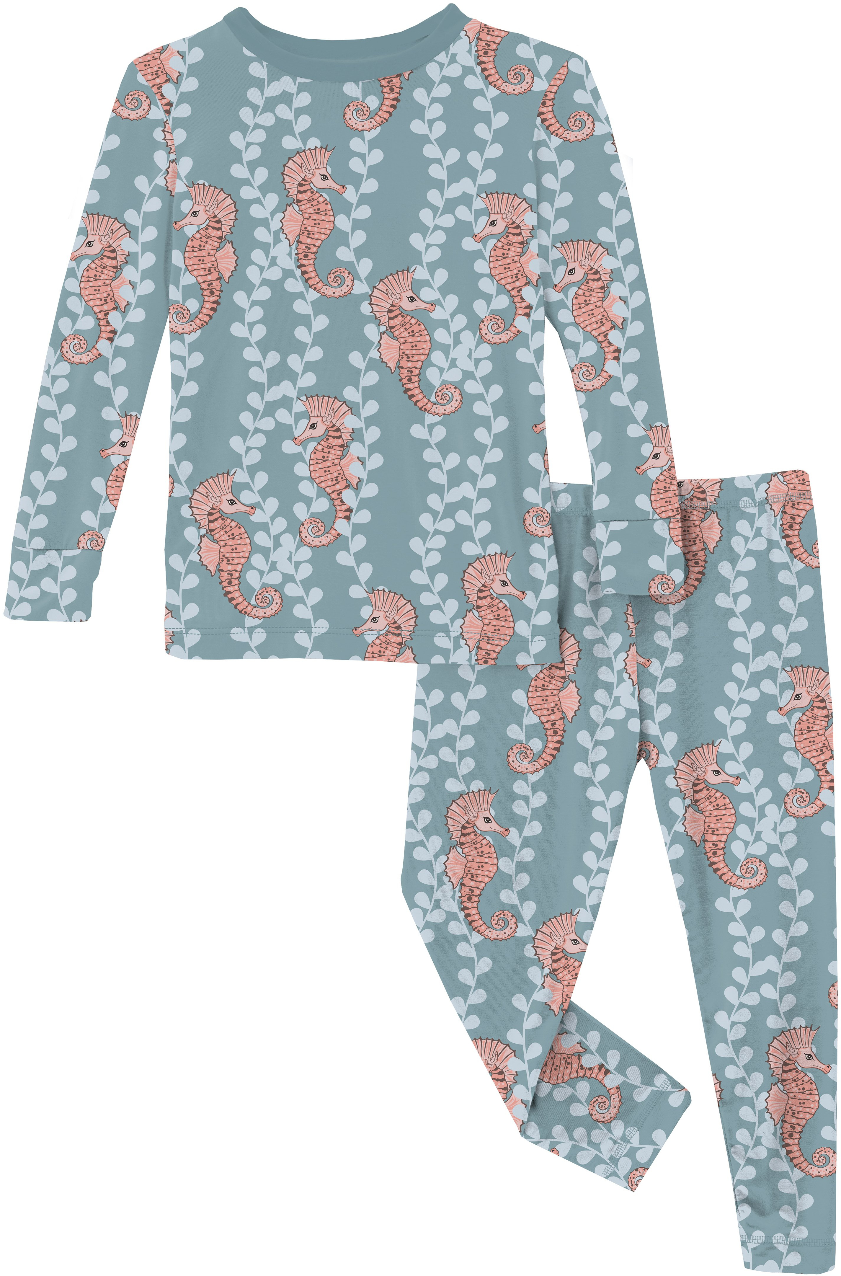 Детские Пижамы KicKee Pants Print Long Sleeve KicKee Pants