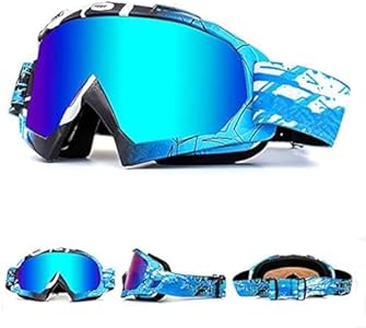 Zsling OTG Ski Snow Goggles, UV Protection Anti Fog Snowboard Goggles for Men Women Youth Zsling