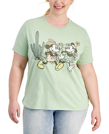 Женская Футболка Disney Mickey & Minnie Cactus Crewneck Disney