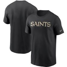 Черная мужская футболка с логотипом Nike New Orleans Saints Team Nitro USA