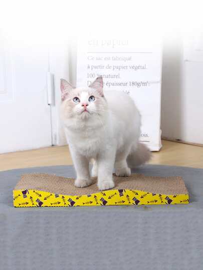 Когтеточка для кошек с мультипликационным узором SHEIN