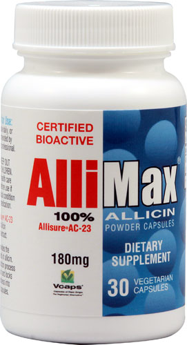 Аллицин - 30 вегетарианских капсул - Allimax Allimax