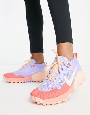 Сиреневые и розовые кроссовки Nike Running Wildhorse 7 Nike Running