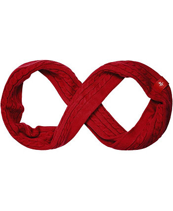 Женский красный вязаный шарф Houston Rockets Infinity FOCO
