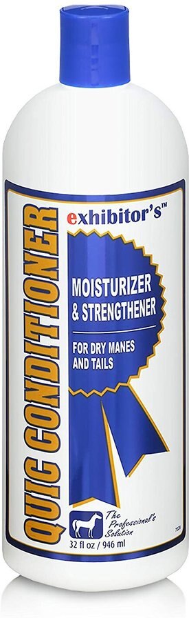 Exhibitor's Quic Moisturizer & Strengthener Pet Conditioner, 32-fl oz bottle Exhibitor's