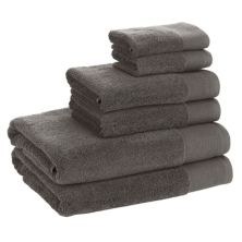Nate Home by Nate Berkus Cotton Terry 6-Piece Towel Set MDesign