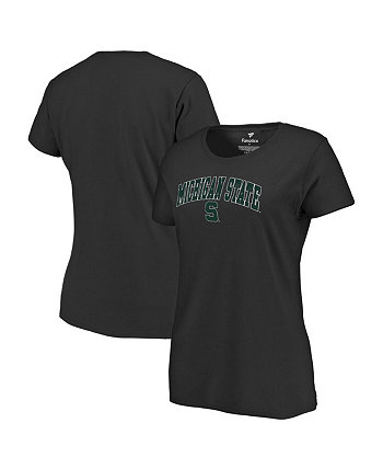 Women's Branded Black Michigan State Spartans Campus T-shirt Fanatics