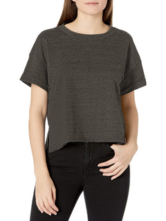Укороченная футболка с короткими рукавами и логотипом Calvin Klein