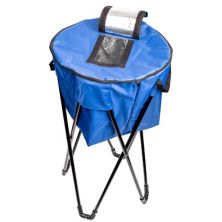 Round Insulated 50 Liter Chest Cooler Stand and Carry Bag Lexi Home
