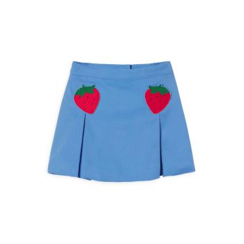 Little Girl's &amp; Girl's Strawberry Sally Skirt Classic Prep