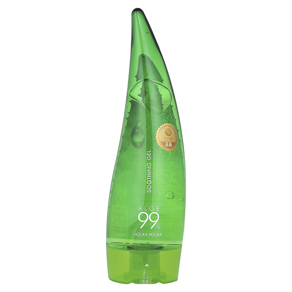 Soothing Gel (Гель), Aloe 99%, 8.45 fl oz (Жидкие унции) (250 ml) Holika Holika