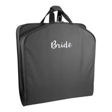 WallyBags 60-Inch Deluxe Travel Garment Bag with Bride Embroidery WallyBags