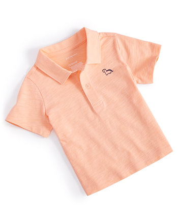 Рубашка-поло с воротником в виде динозавра для маленьких мальчиков, созданная для Macy's First Impressions