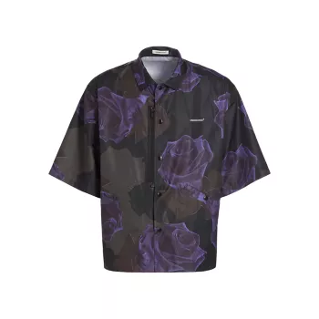 Rose Snap-Front Shirt Undercover