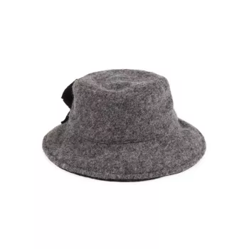 Шляпа из смесовой шерсти с раздельными полями Surell