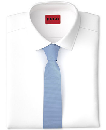 Мужской узкий шелковый галстук HUGO BOSS