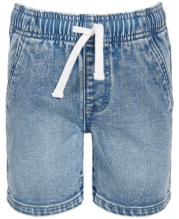 Светлые джинсовые шорты Little Boys Good Vibes, созданные для Macy's Epic Threads