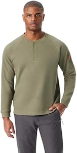 Мужская Базовая Майка BASS OUTDOOR Performance Thermal Long Sleeve Henley BASS OUTDOOR