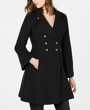 Guess double breasted shop skirted coat