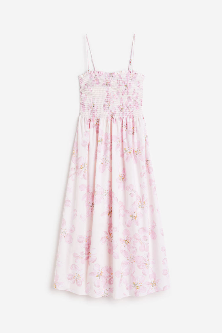 Платье из присборенного хлопка H&M