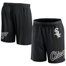 Men's Fanatics Branded  Black Chicago White Sox Clincher Mesh Shorts Fanatics