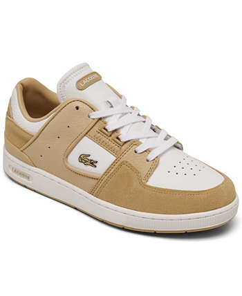 Women’s Court Cage Leather Casual Sneakers from Finish Line Lacoste