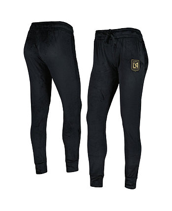 Женские черные велюровые брюки с манжетами LAFC Intermission Concepts Sport