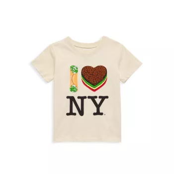 Маленький детский &amp; Детская футболка с рисунком Cannoli Rainbow Cookie PiccoliNY