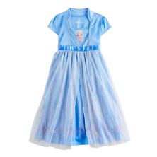 Disney's Frozen 2 Эльза Ночная рубашка в стиле фэнтези для маленьких девочек Disney