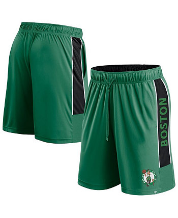 Мужские шорты Kelly Green Boston Celtics Game Winner Defender Fanatics