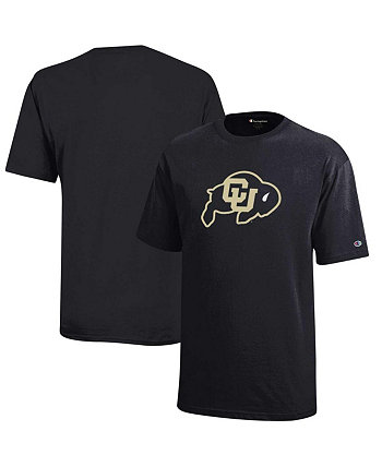 Черная трикотажная футболка с логотипом Big Boys Colorado Buffaloes Champion