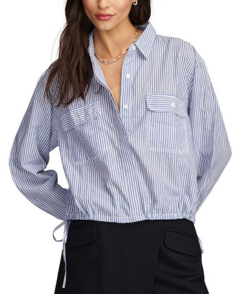 Женская укороченная рубашка в деловом стиле Lucky Brand