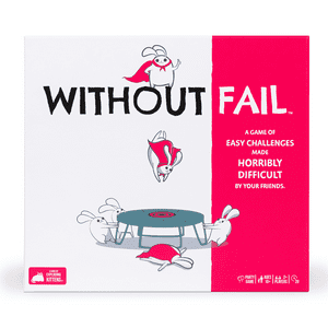 Without Fail Party Game by Exploding Kittens, 20 mins, Ages 10 and up Exploding Kittens