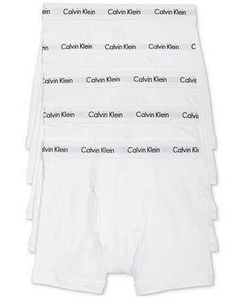 Мужские хлопковые эластичные сундуки 5-Pack Calvin Klein
