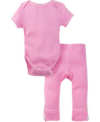 Боди с короткими рукавами и брюки для мальчиков и девочек Miracle Baby