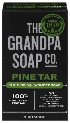 The Grandpa Soap Co The Original Wonder Soap Pine Tar — 4,25 унции The Grandpa Soap Co.