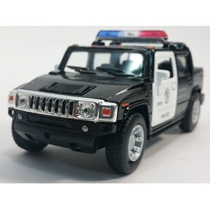 5" Kinsmart 2005 Hummer H2 SUT Police Diecast Model Toy SUV Truck 1:40 Cop KiNSMART