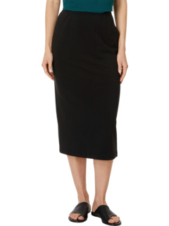 Calf Length Skirt With Pockets Eileen Fisher