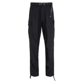 Technical Stretch Cargo Pants White Sand