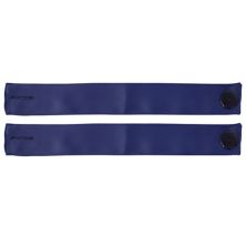 Sunnydaze Indoor/Outdoor Polyester Curtain Tiebacks - Blue - Set of 2 Sunnydaze Decor