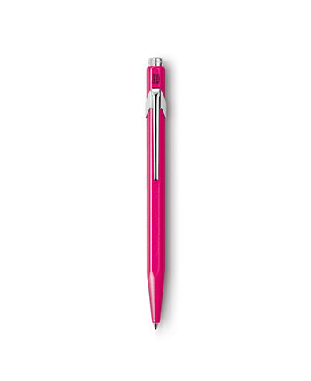 Шариковая ручка 849, фиолетовый поплиновый флуо с коробкой CARAN d'ACHE