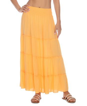 Женская многоярусная юбка с присборенной талией, накидка Raviya