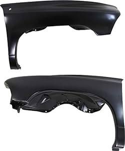 Garage-Pro Front Fender Compatible with 1998-2004 Dodge Dakota and 1998-2003 Dodge Durango, Set of 2, Driver and Passenger Side Garage-Pro