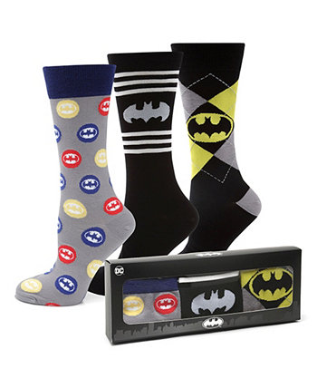 Подарочный набор мужских носков "Бэтмен", 3 шт. В упаковке DC Comics