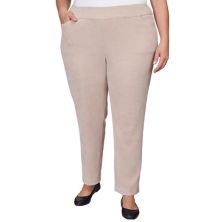 Plus Size Alfred Dunner Knit Corduroy Pull On Short Length Pants Alfred Dunner