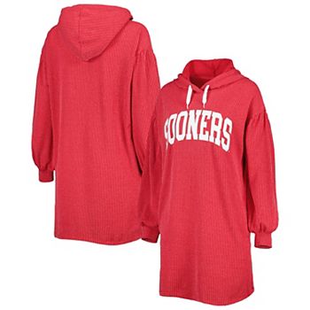 Женское винтажное платье Gameday Couture Oklahoma Sooners с капюшоном и карманами Gameday Couture